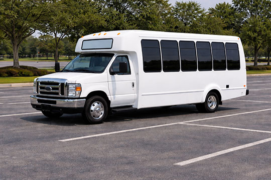 20-passenger minibus available for charter in Davenport, IA