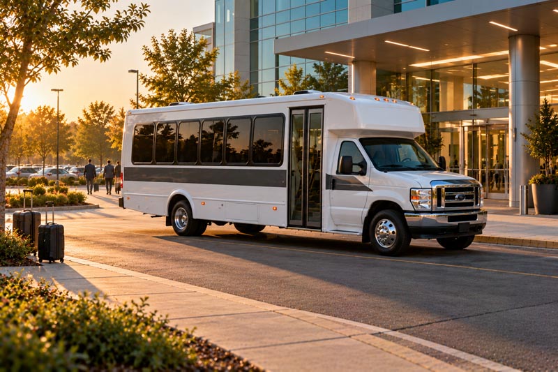 Corporate Charter Bus Rentals in Davenport, IA