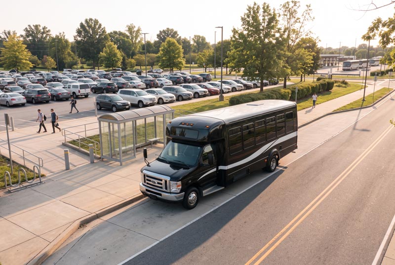 Employee Shuttle Service Davenport, IA