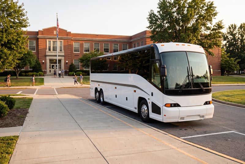 School Field Trip Bus Rentals in Davenport, IA